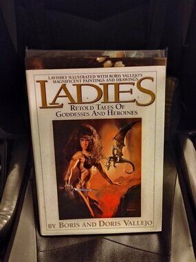 1992 LADIES: RETOLD TALES OF GODDESSES AND HEROINES BY BORIS & DORIS VALLEJO